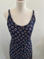 King Louie maat L maxi lange marine jurk 2129, Blauw, Maat 42/44 (L), Ophalen of Verzenden, Zo goed als nieuw