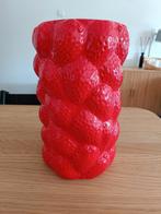 Aardbeien vaas, Ophalen, Gebruikt, Overige kleuren, Aardewerk of Porselein
