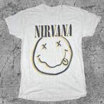 Vintage t-shirt Nirvana Smiley T-273, Kleding | Heren, Vintage, Bruin, Verzenden, Maat 56/58 (XL)