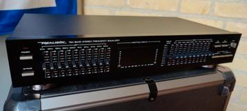 Realistic 31-9081 Tien Band Stereo Frequentie Equalizer. beschikbaar voor biedingen