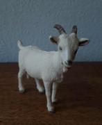 Schleich Geit wit, Ophalen of Verzenden, Zo goed als nieuw, Paard, Beeldje of Figuurtje