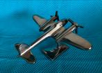 Art Deco Vliegtuig Aluminium met Propellers, Ophalen of Verzenden