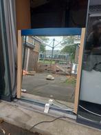 Badkamer spiegel met verwarming en spotjes., Doe-het-zelf en Verbouw, Glas en Ramen, Ophalen, Zo goed als nieuw, Minder dan 80 cm