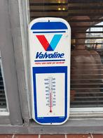 Valvoline Thermometer - Vintage Garage Decoratie, Verzamelen, Merken en Reclamevoorwerpen, Reclamebord, Gebruikt, ., Ophalen of Verzenden