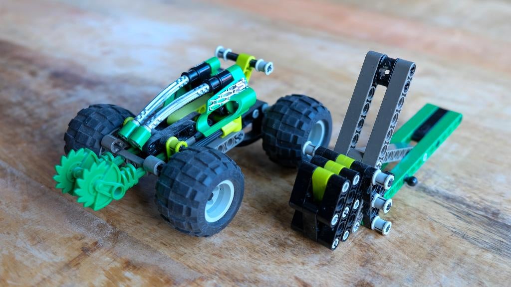 LEGO TECHNIC 8469 Slammer Raptor, Ophalen of Verzenden, Gebruikt, Complete set, Lego