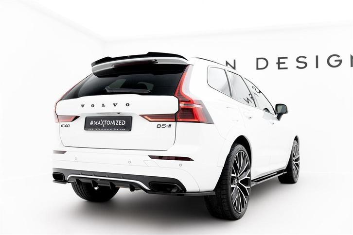Maxton Design Volvo XC60 MK2 R Design Spoiler Centre Diffuse, Auto diversen, Tuning en Styling, Verzenden