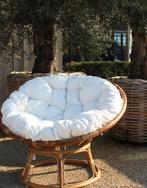Papasan rotan stoel, voor binnen of buiten, weinig gebruikt, Ophalen
