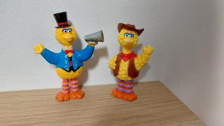 Pino Sesamstraat poppetjes, Verzamelen, Poppetjes en Figuurtjes, Zo goed als nieuw, Ophalen of Verzenden