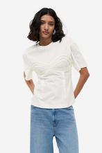 H&M shirt, H&M, Verzenden, Wit, Nieuw