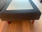Te koop! Boxspring antraciet 80 x 200 cm, Ophalen, Overige materialen, 125 cm of meer, Zo goed als nieuw