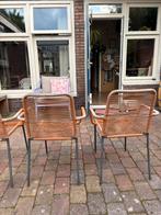 Gratis af te halen: Stapelbare tuinstoelen, Tuin en Terras, Ophalen, Gebruikt, Overige materialen, Stapelbaar