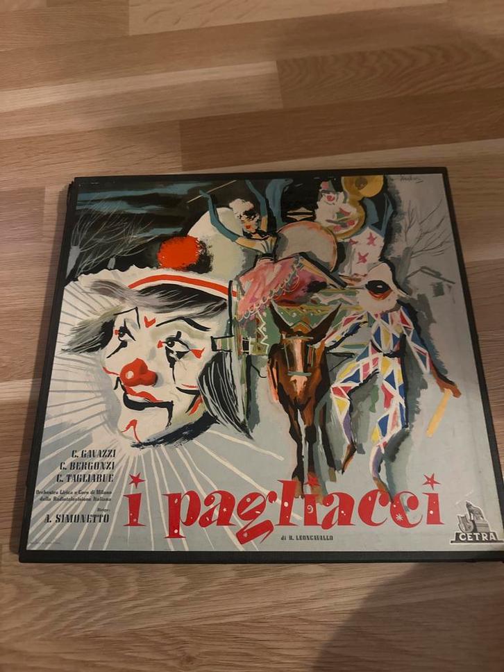 I Pagliacci - Opera opname, Cd's en Dvd's, Vinyl | Klassiek, Gebruikt, Modernisme tot heden, Opera of Operette, 12 inch, Ophalen of Verzenden