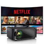 Beamer 4K 1080P, wifi, Bluetooth, HDMI, Netflix, Audio, Tv en Foto, Beamers, Ophalen of Verzenden, Nieuw, LED, Ultra HD (4K)
