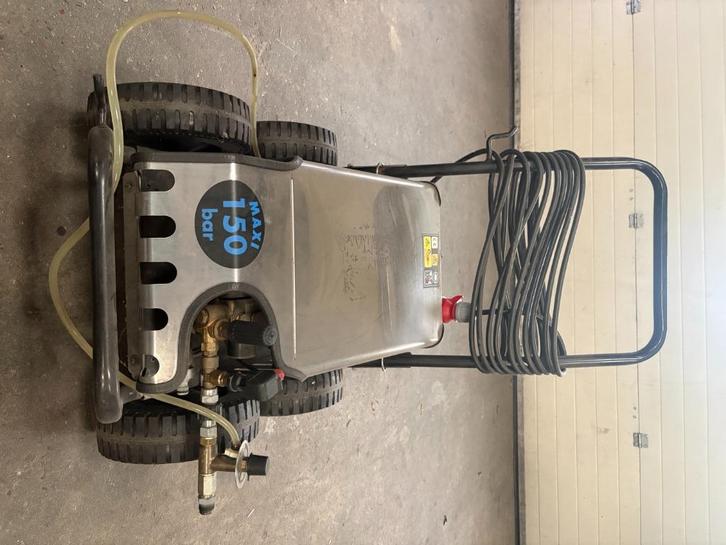 Pulitecno MAXI 1 150.15 Hogedrukreiniger, Tuin en Terras, Hogedrukreinigers, Gebruikt, Elektrisch, Met regelbare waterdruk, Met autostop en -start