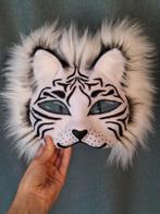 Therian white tiger mask tijger masker kat, Ophalen of Verzenden, Nieuw, Overige typen