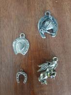 4 Paarden Bedels / Hangers, Ophalen of Verzenden