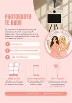 Photobooth te huur, Verzenden, Zo goed als nieuw, Overige