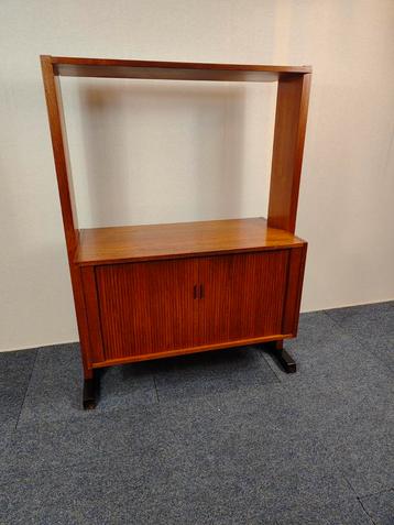 Vintage Teak Wandmeubel / TV Meubel beschikbaar voor biedingen