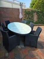 Tuinset 4 seasons outdoor, Ophalen, Gebruikt, 6 zitplaatsen, Wicker