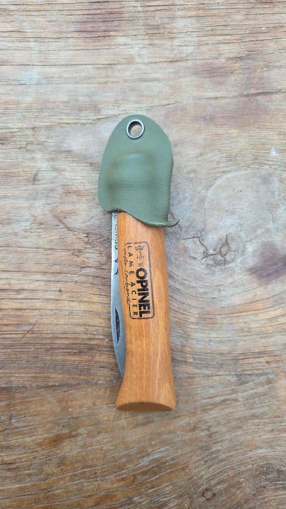 Kydex nekschede voor Opinel #8 zakmes; OD green, Ophalen of Verzenden, Nieuw