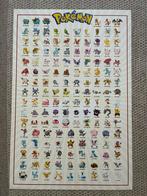 Pokemon poster 90x60 cm, Verzamelen, Ophalen, Zo goed als nieuw, Rechthoekig Staand, Film en Tv