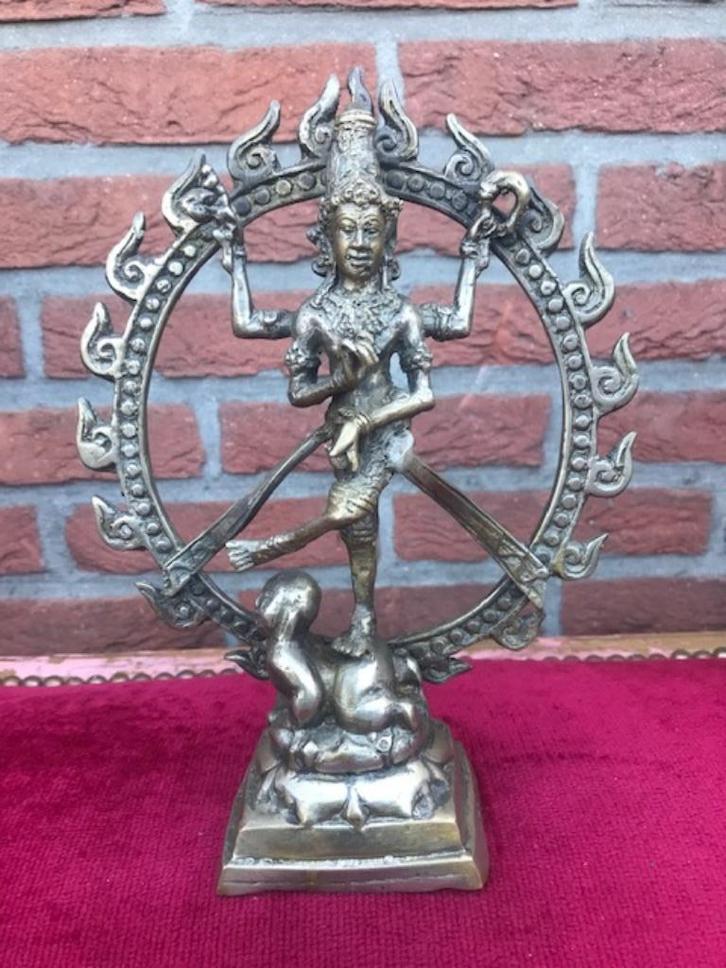 aziatica: bronzen Shiva Nataraya, Antiek en Kunst, Kunst | Niet-Westerse kunst, Ophalen of Verzenden