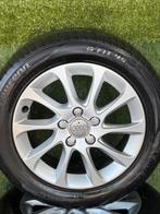 Audi Velgen en banden 205/55/16 Inch nette set, Auto-onderdelen, Banden en Velgen, Ophalen, Gebruikt, 16 inch, Banden en Velgen