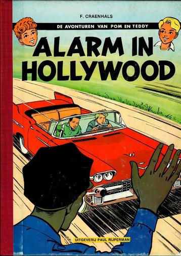 Pom & Teddy - Alarm in Hollywood - HC 1e druk goede staat beschikbaar voor biedingen