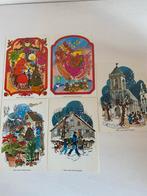 Oude Kerstkaart - Prettige Feestdagen, Ophalen of Verzenden, 1980 tot heden, Ongelopen