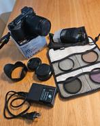 Panasonic Lumix GX7 set – (body, lenzen, flitser, filter), Audio, Tv en Foto, Fotocamera's Digitaal, Gebruikt, Compact, Ophalen of Verzenden