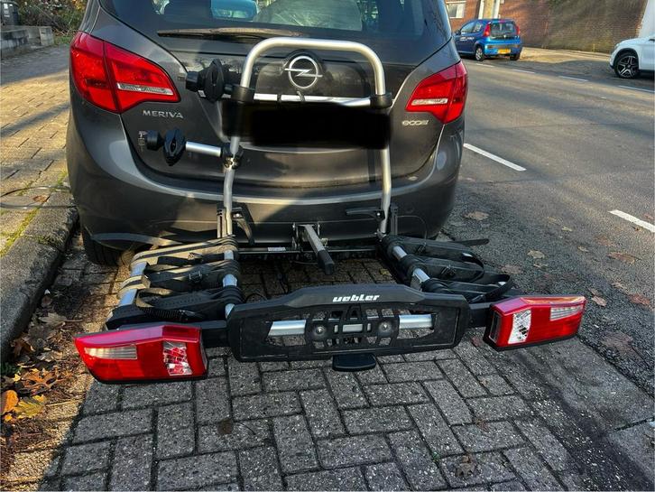 Fietsendrager Uebler x-31-S voor 3-fietsen, Auto diversen, Fietsendragers, Zo goed als nieuw, Trekhaakdrager, Ophalen