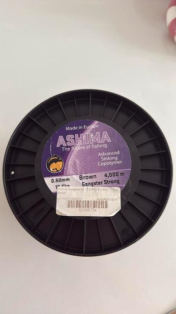 Ashima gangster strong 0.50mm 3000meter beschikbaar voor biedingen