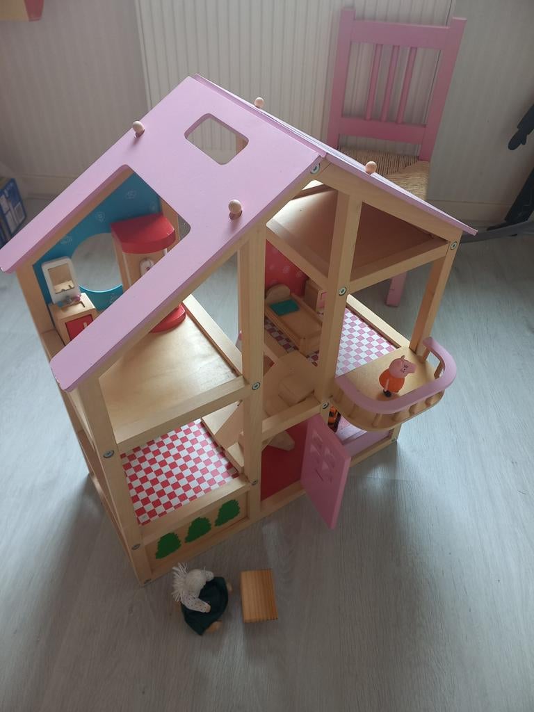 Hema poppenhuis, Ophalen, Gebruikt, Poppenhuis