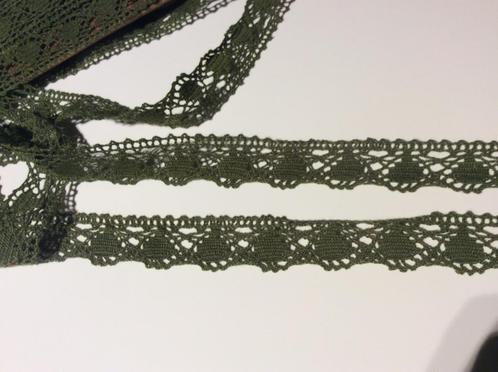 Nr 169 ) Aanbieding Prachtig oud katoen Kant 10 m € 6,00, Hobby en Vrije tijd, Naaien en Fournituren, Nieuw, Kant, Verzenden