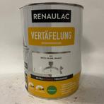 Renaulac Renovatieverf Lak Wit Halfmat Hout, Kunstof 2.5L, Renaulac, Wit, Nieuw, Ophalen of Verzenden