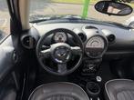 Mini Mini Countryman 1.6 Cooper Chili leer 6vers airco pano, Auto's, Euro 5, Gebruikt, 4 stoelen, Zwart