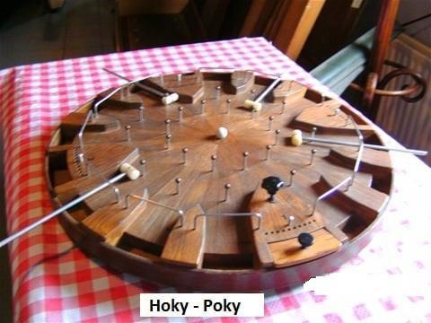 Hoky Poky spel, Hobby en Vrije tijd, Gezelschapsspellen | Bordspellen, Gebruikt, Een of twee spelers, Drie of vier spelers, Ophalen