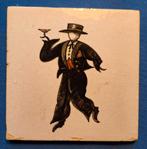 Vintage Makkum Tegel met Art Deco Design, Ophalen of Verzenden