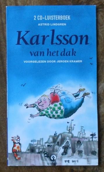 Luisterboek 2 CD's : Karlsson uit het dak - Astrid Lindgren beschikbaar voor biedingen