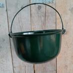 Grote ketels als bloembak plantenbak groen heksenketel, Tuin, Minder dan 30 cm, Verzenden, Minder dan 60 cm