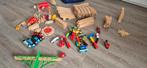 houten treinbaan, Kinderen en Baby's, Speelgoed | Houten speelgoed, Ophalen, Gebruikt, Overige typen