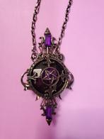 ketting killstar restyle gothic witchy pentagram paars, Sieraden, Tassen en Uiterlijk, Kettingen, Nieuw, Overige materialen, Paars