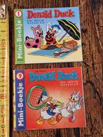 2 DONALD DUCK mini boekjes, Boeken, Meerdere stripboeken, Ophalen of Verzenden, Zo goed als nieuw