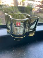 Iittala Alvar Aalto waxinelichtje mosgroen, Ophalen of Verzenden, Zo goed als nieuw, Overige materialen, Minder dan 25 cm