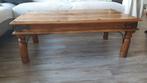 Teak houten salontafel 110x61x41cm, Huis en Inrichting, Tafels | Salontafels, 50 tot 100 cm, Minder dan 50 cm, 100 tot 150 cm