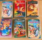 Disney VHS Banden - 6 Klassiekers, Cd's en Dvd's, VHS | Film, Alle leeftijden, Ophalen of Verzenden, Gebruikt, Overige genres