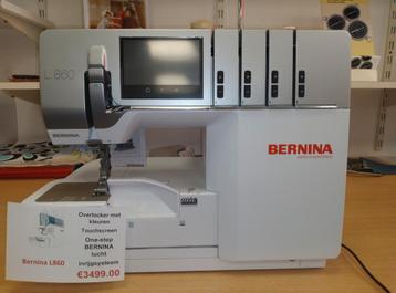 Bernina L 860 E lockmachine  beschikbaar voor biedingen