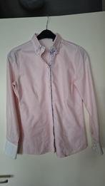 Roze met wit  blouse, Kleding | Dames, Blouses en Tunieken, Ophalen of Verzenden, Zo goed als nieuw, Maat 38/40 (M), Roze