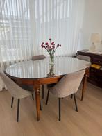 kersen hout eettafel, Huis en Inrichting, Ophalen, 50 tot 100 cm, 150 tot 200 cm, Rechthoekig