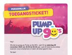 Pump Up The 90’s 2025, Tickets en Kaartjes, Eén persoon, November